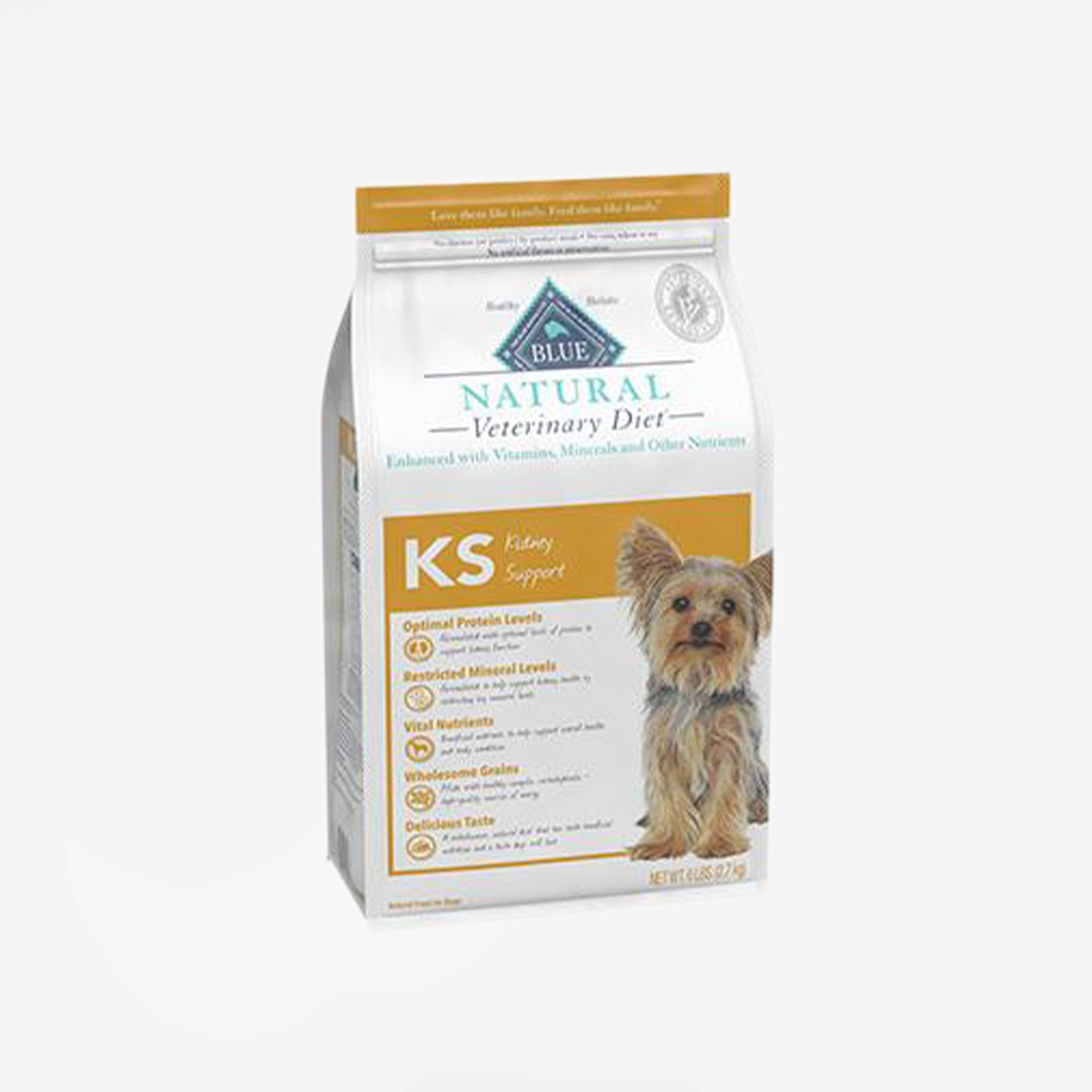 Blue Buffalo Natural Veterinary Diet KS Kidney Support For Dogs - Dry