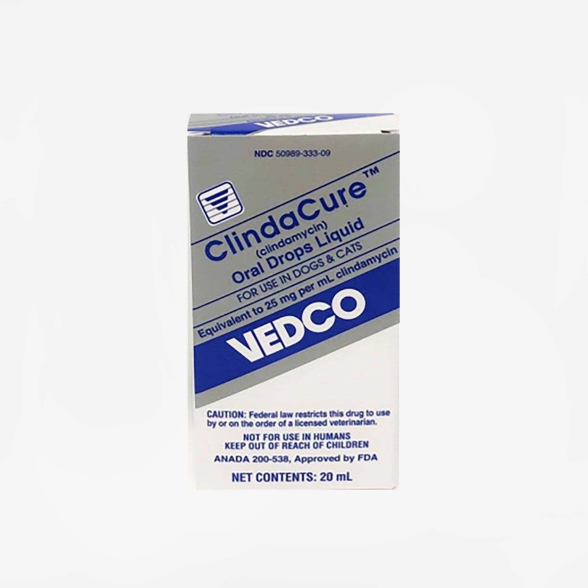 ClindaCure Oral Drops for Cats & Dogs (Rx)