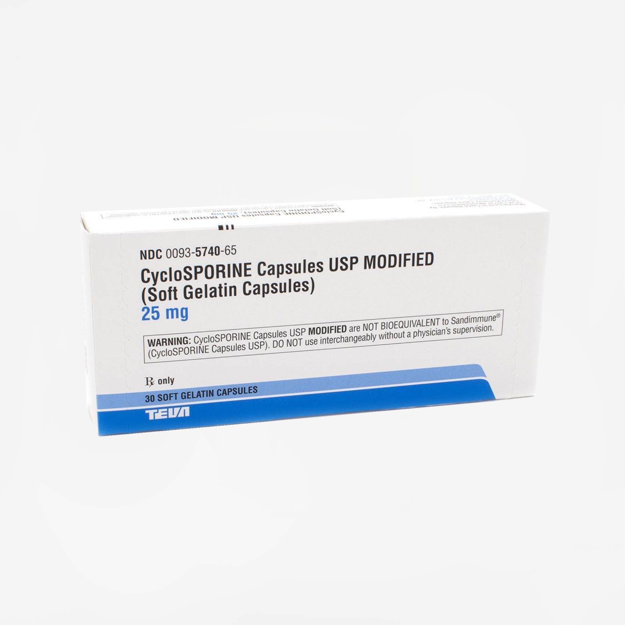 Cyclosporine (Modified) Capsules (Rx)