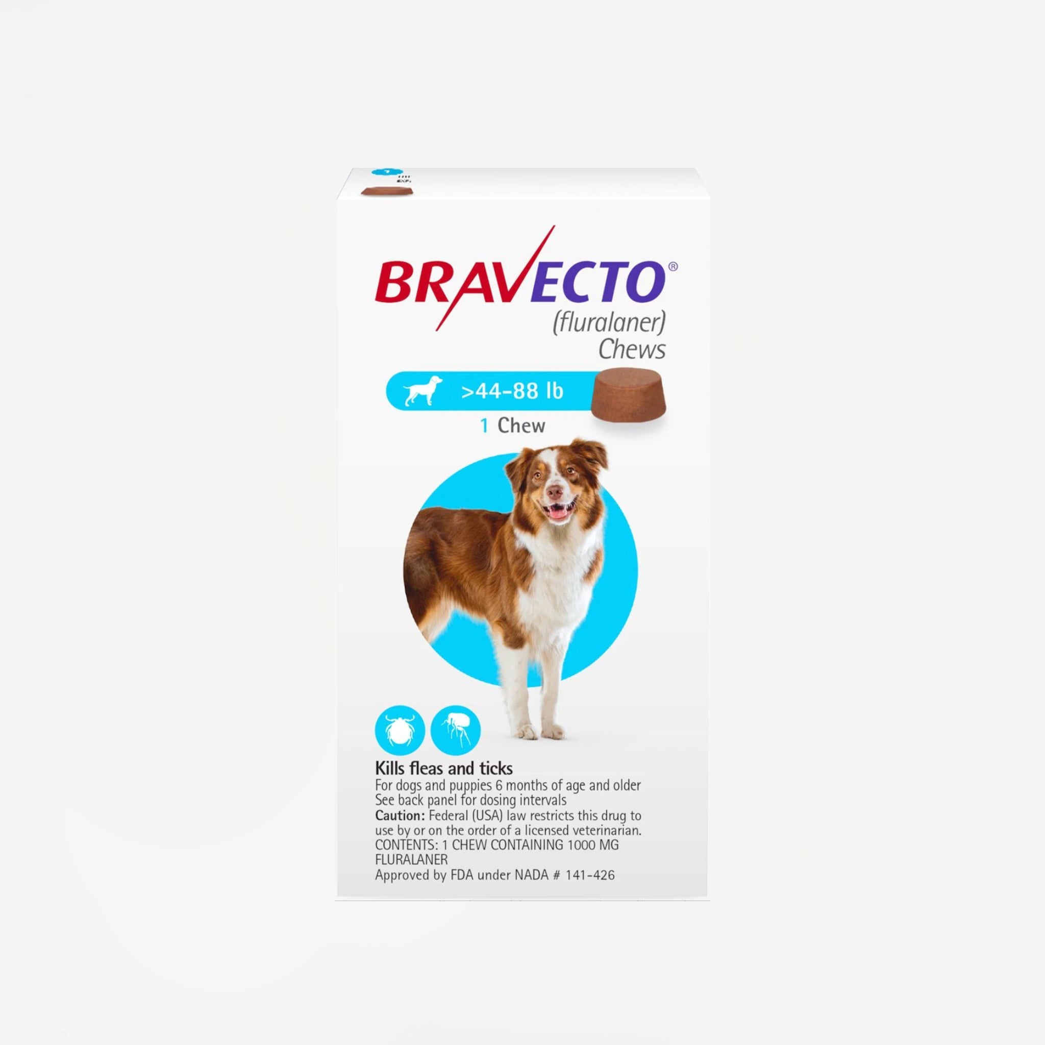 Bravecto for Dogs - 12-week dose (Rx)