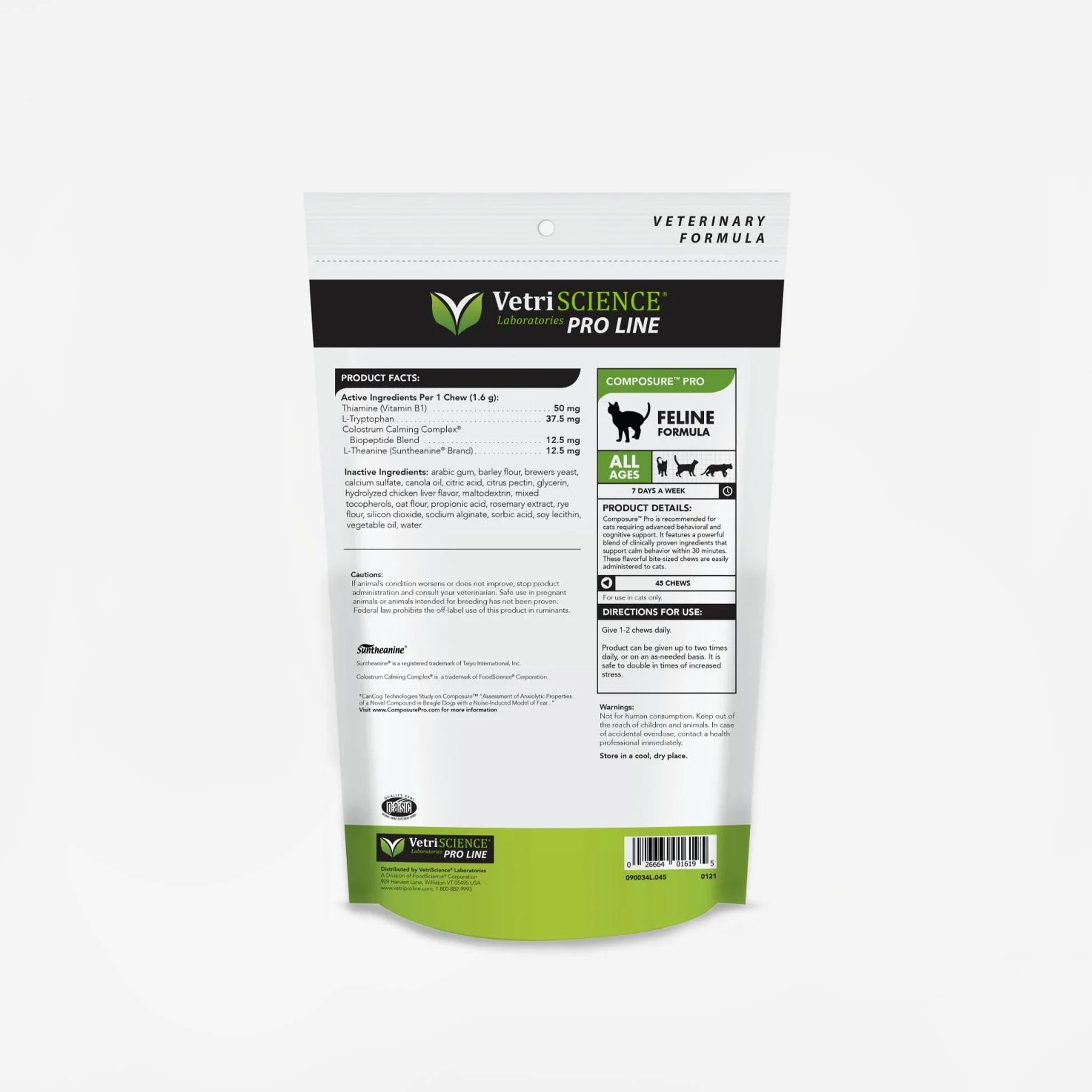 VetriScience Composure Pro for Cats