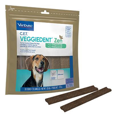 C.E.T. VEGGIEDENT Zen Chews for Dogs