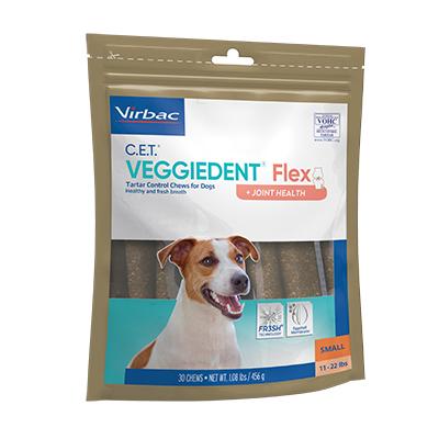 C.E.T. VEGGIEDENT Flex Chews for Dogs