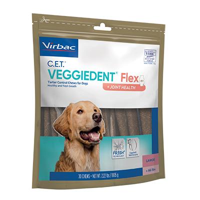 C.E.T. VEGGIEDENT Flex Chews for Dogs
