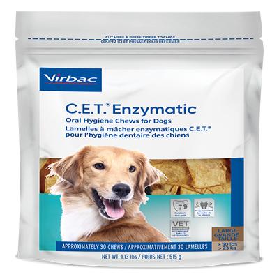 C.E.T. Enzymatic Oral Hygiene Chews for Dogs