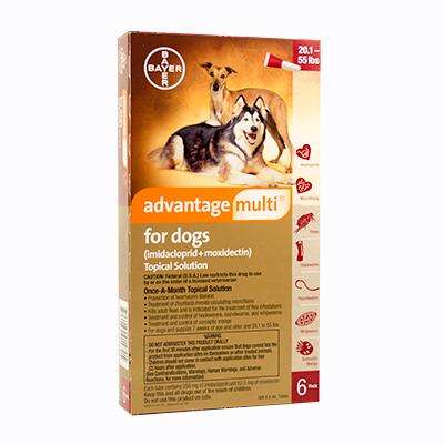 Advantage Multi Topical Solution for Dogs (Rx)