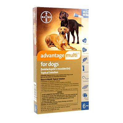 Advantage Multi Topical Solution for Dogs (Rx)