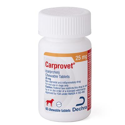 Carprovet (carprofen) Chewable Tablets (Rx)