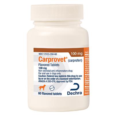 Carprovet (carprofen) Flavor Tabs (Rx)