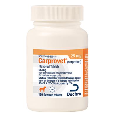 Carprovet (carprofen) Flavor Tabs (Rx)