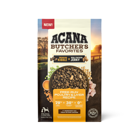 Acana Butcher's Favorites Free-Run Poultry & Liver Recipe Dry Dog Food