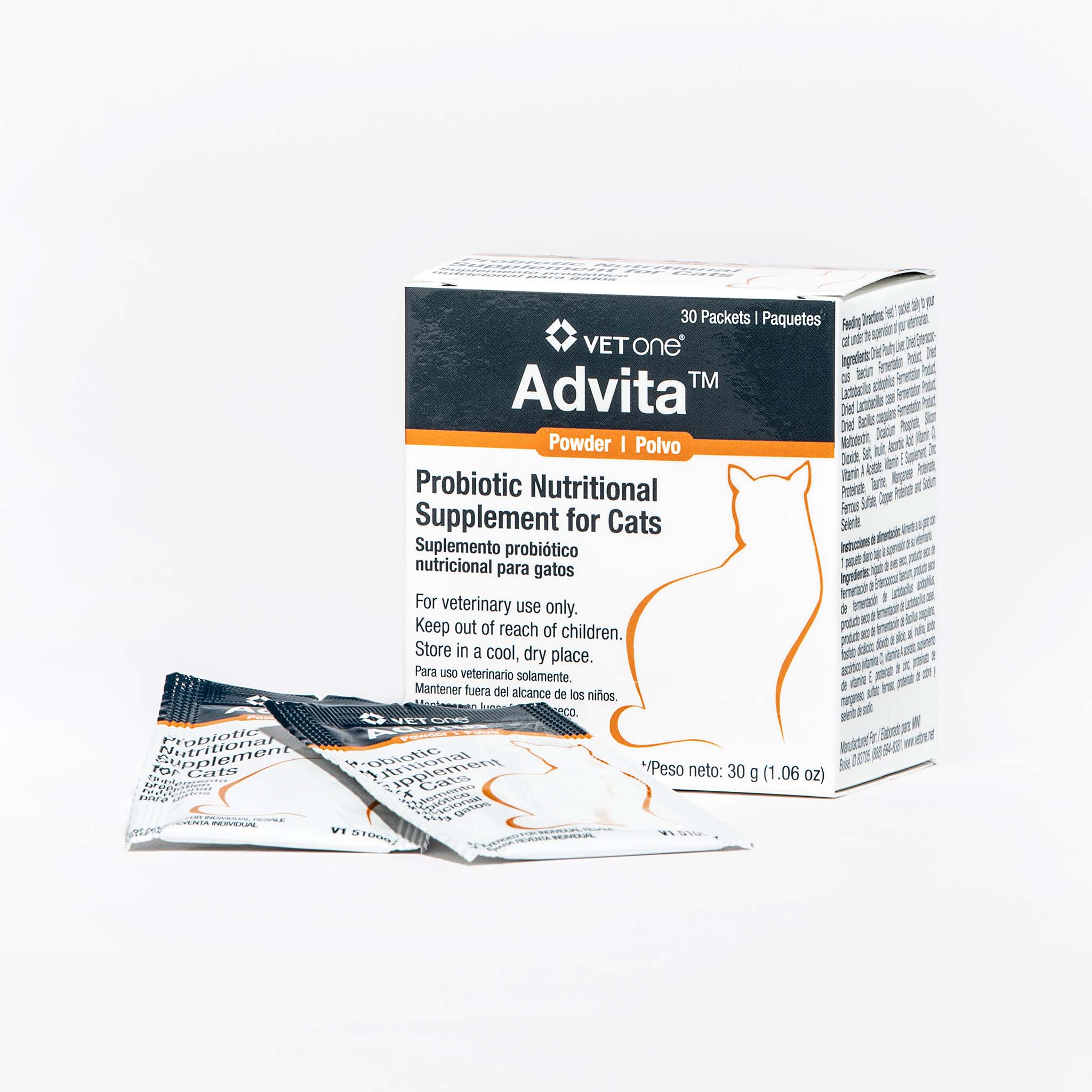 Advita Probiotic Powder Nutritional Supplement for Cats - 1 g