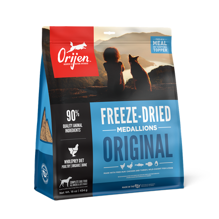 Orijen Original Freeze-Dried Dog Food Medallions